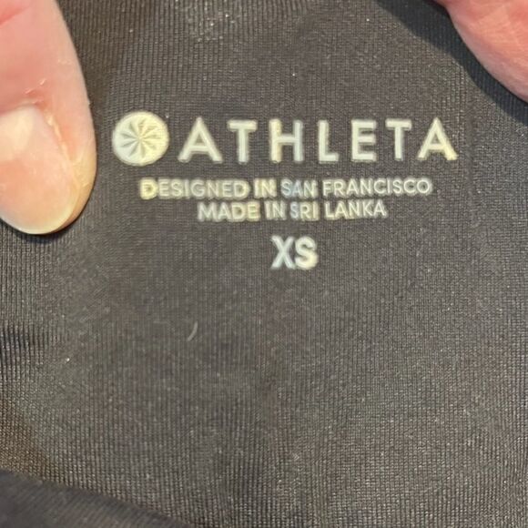 ATHLETA All Over Gleam Tight Black Women’s Size XS Style 356179 - Picture 8 of 8